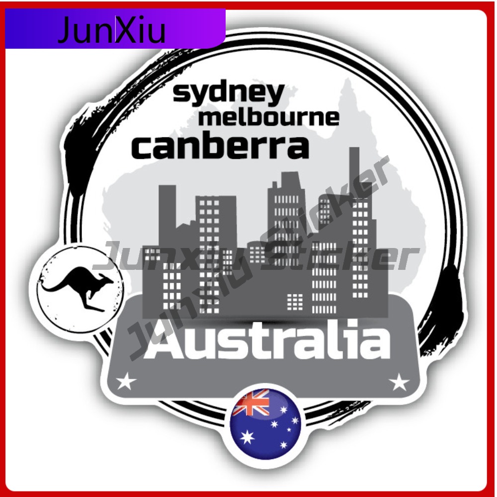Car Accessories Australia - Naklejka na samochód z flagą Australii
