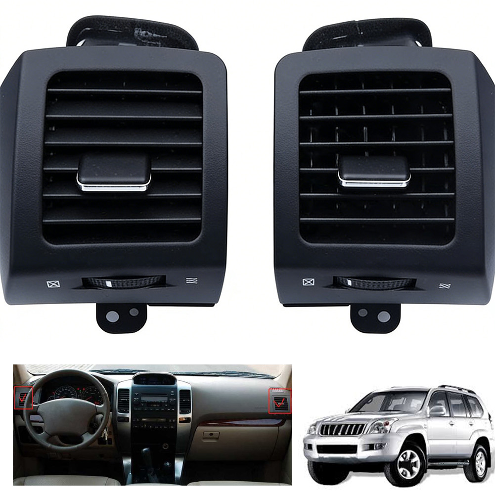 Car Accessories Light - Najnowsze czarne plastikowe osłony wylotu powietrza,