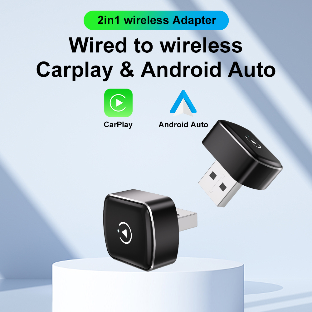 Car Accessories Usa - Adapter CarPlay 2w1 Bezprzewodowy CarPlay Android