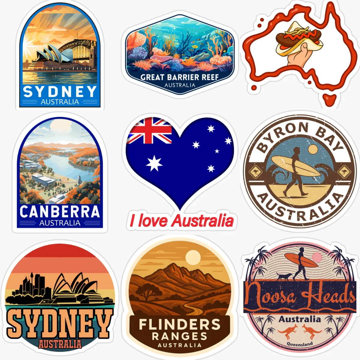 Car Accessories Australia - Naklejki samochodowe, rowerowe, na skuter, kask,