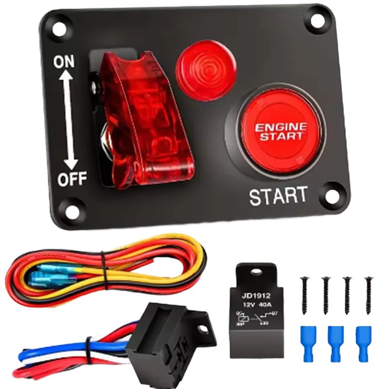Car Accessories Light - Akcesoria Samochodowe Samochód Wyścigowy 12V Zapłon