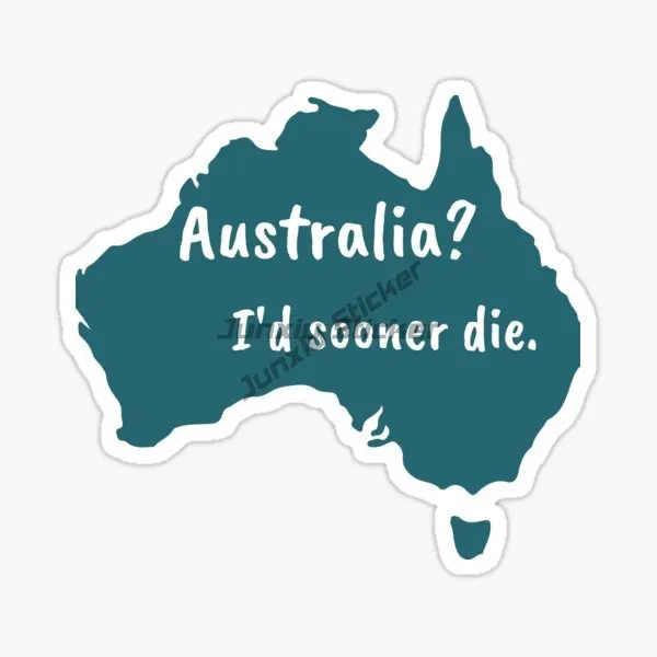 Kreatywna naklejka PVC z flagą – Car Accessories Australia recenzja i cena