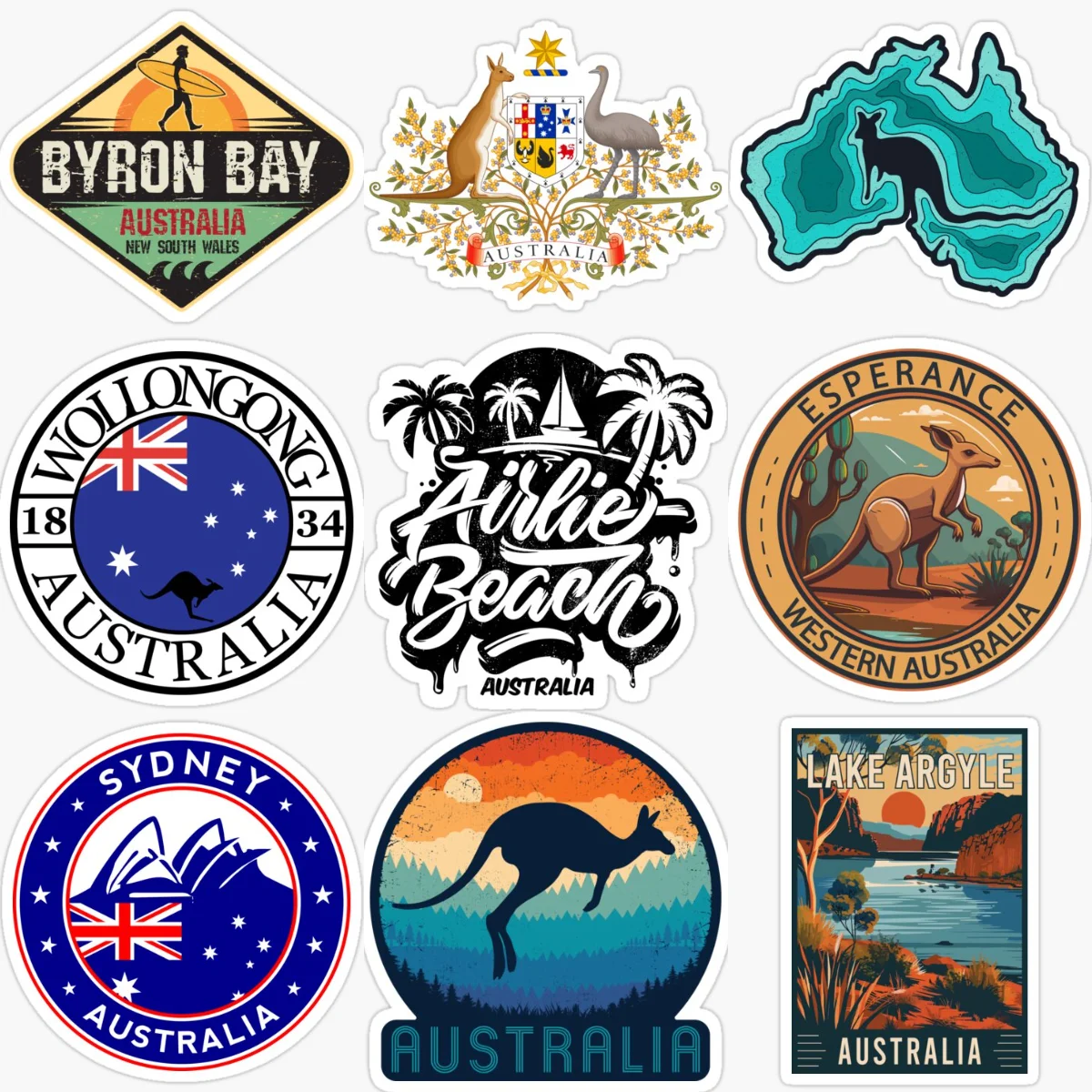 Naklejki samochodowe z flagą A – Car Accessories Australia recenzja i cena