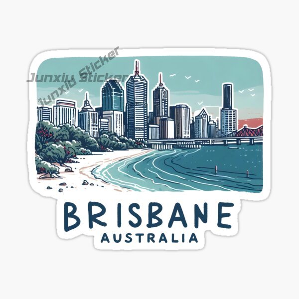 Australia BRISBANE Flaga Winyl – Car Accessories Australia recenzja i cena