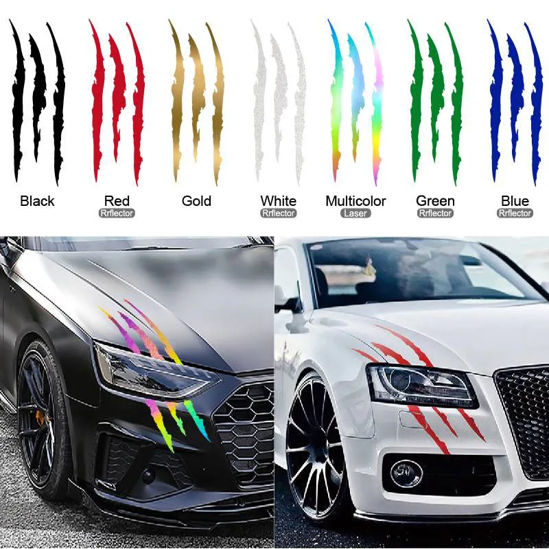 2szt Monster Claw Marks Car He – Car Accessories Australia recenzja i cena