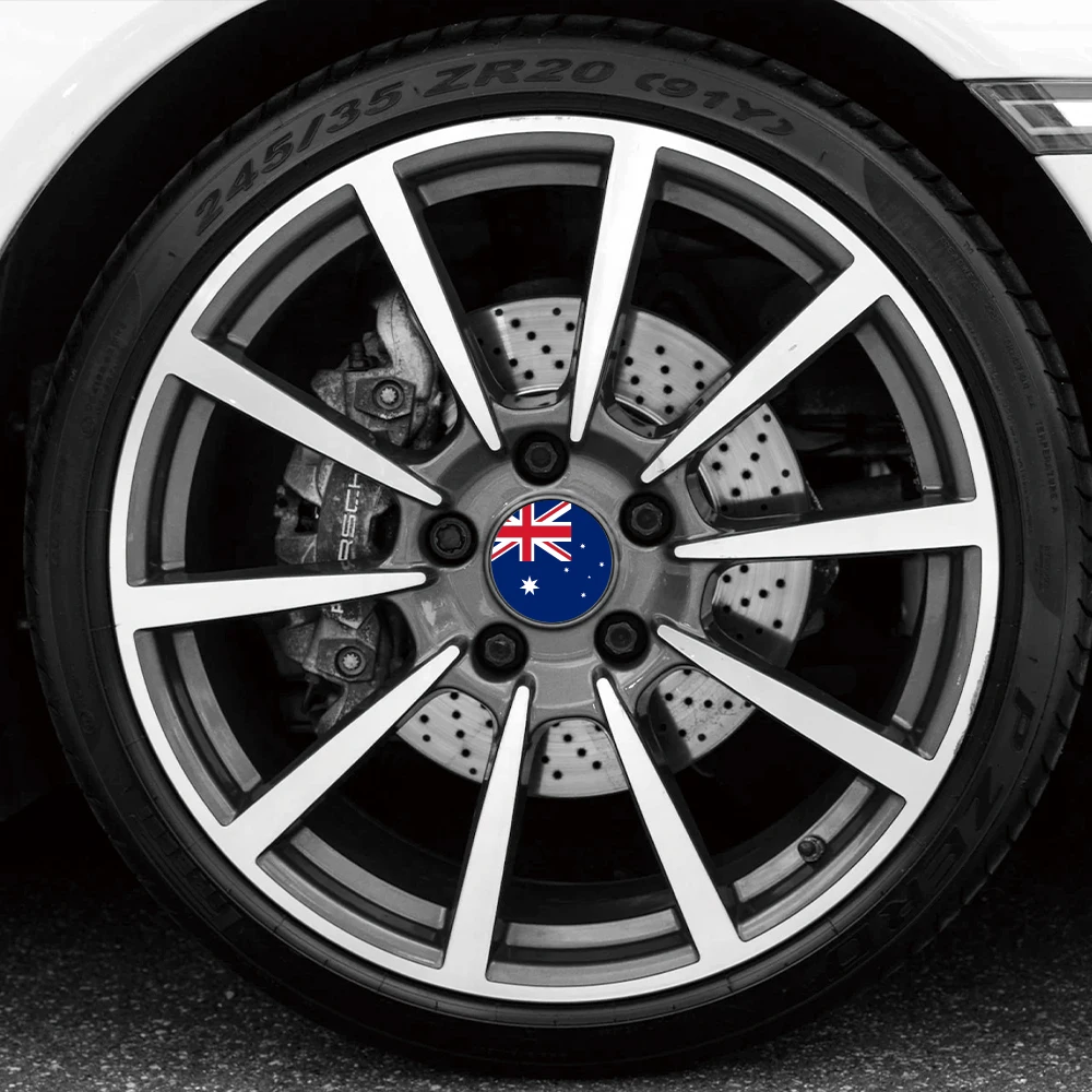 Różne grafiki naklejek z flagą – Car Accessories Australia recenzja i cena