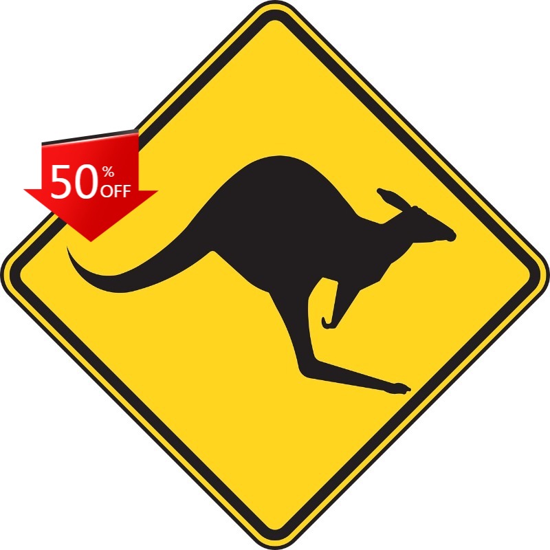 Naklejka Kangur Znak Przejazdu – Car Accessories Australia recenzja i cena