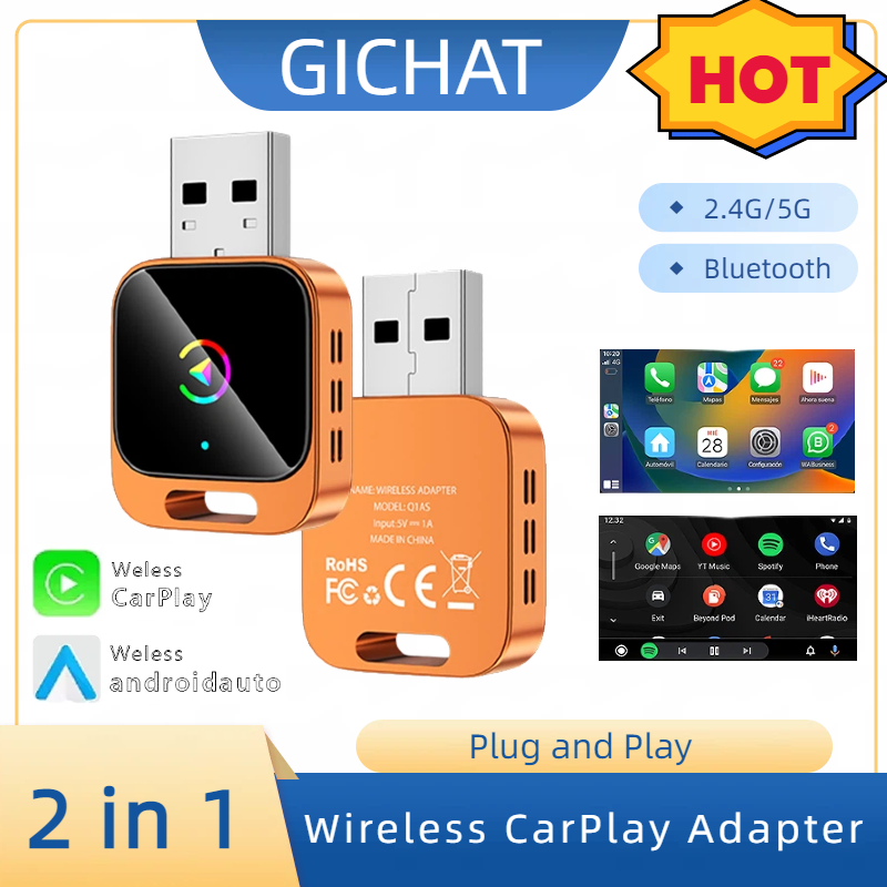 Bezprzewodowy adapter CarPlay  – Car Accessories Usa recenzja i cena